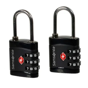 CADEADO TSA COM 3 SEGREDOS PRETO